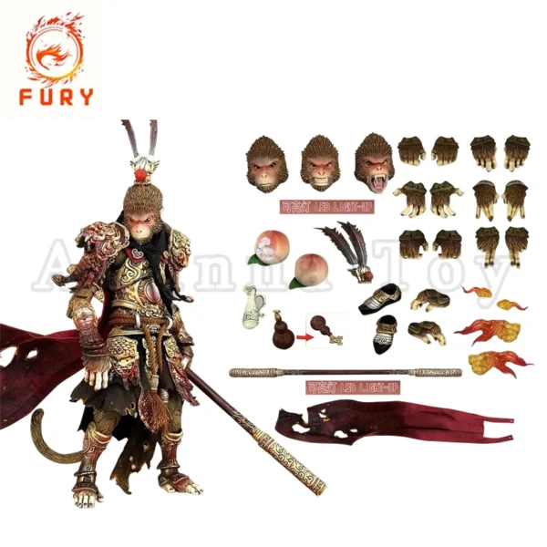 Fury Toys Sun Wukong Action Figure 1/12 Scale