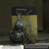 Wukong Ceramic Gourd Wine Bottle with Net Bag
