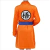 Dragon Ball Sun Wukong Flannel Bathrobe Cosplay