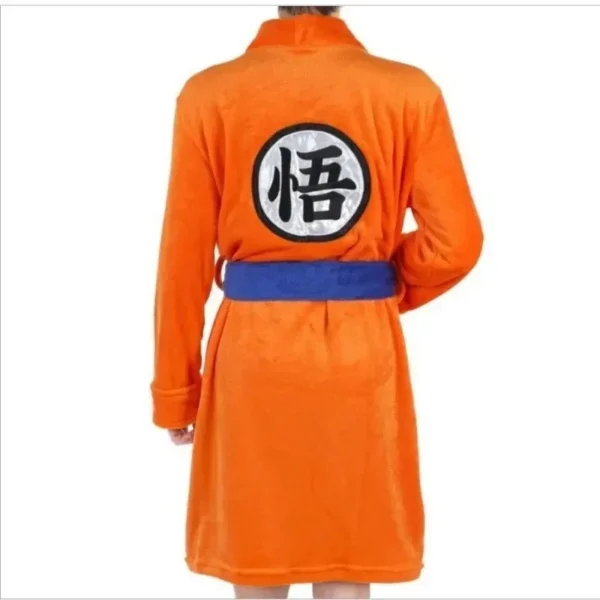 Dragon Ball Sun Wukong Flannel Bathrobe Cosplay