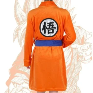 Dragon Ball Sun Wukong Flannel Bathrobe Cosplay